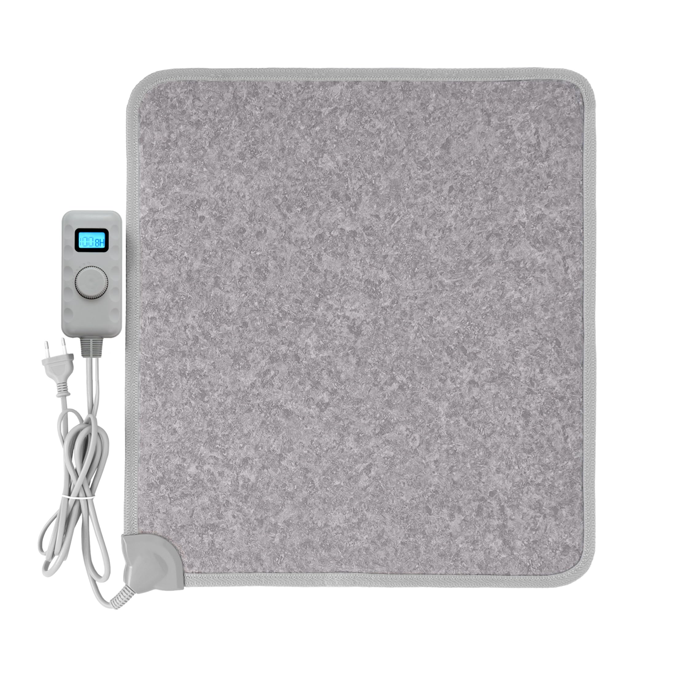 Tapis chauffant infrarouge Mi-Heat en PVC gris contre le sol glacial