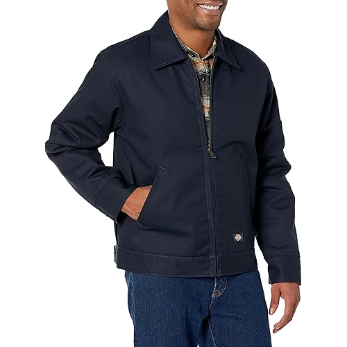 Dickies Men's Insulated Eisenhower Front-Zip Jacket