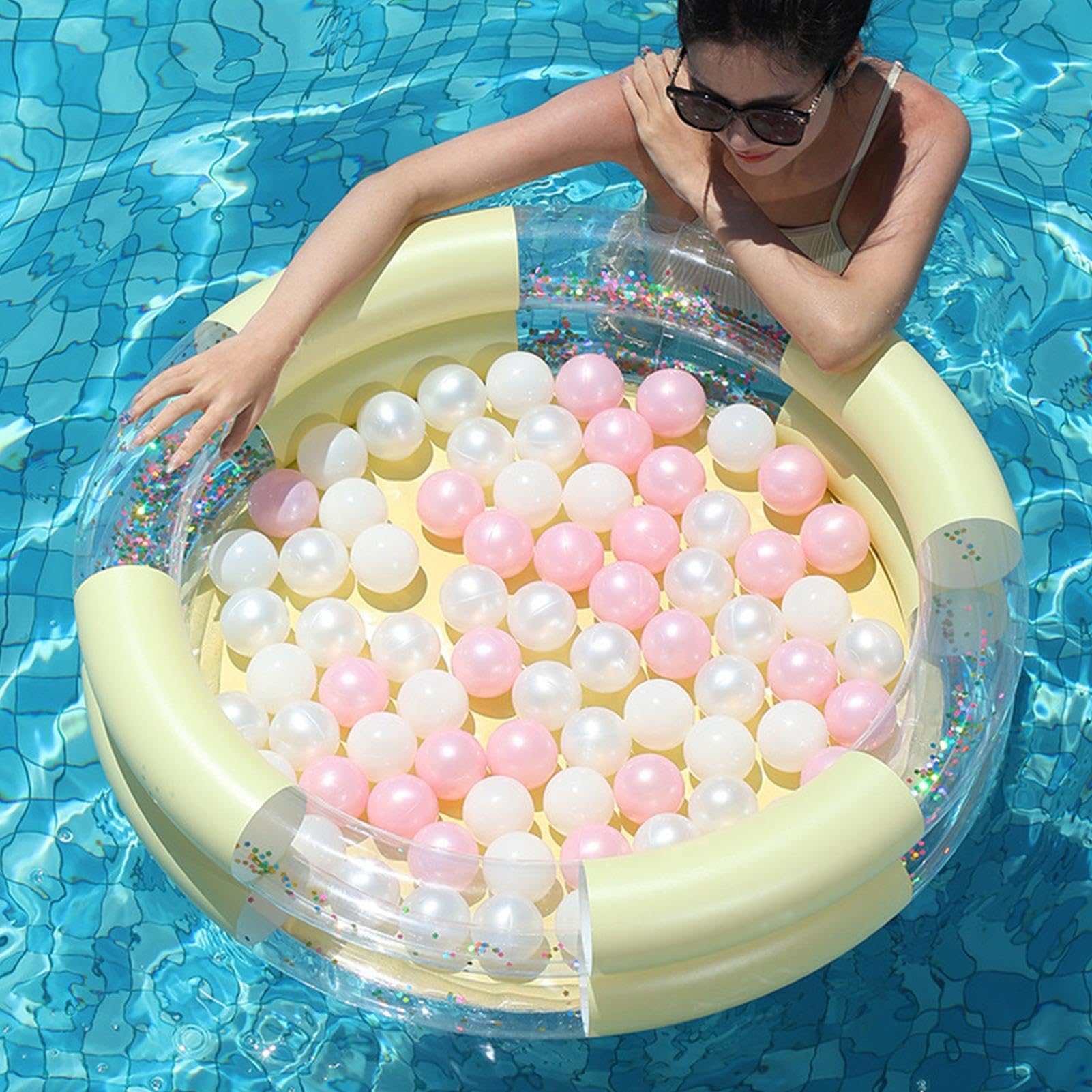 Piscina per Bambini Giardino Piccoli Giocattoli Gonfiabili per Giochi | Mini Piscina per Bambini per doccia vasca spiaggia giardino e centro giochi acquatici bimbi