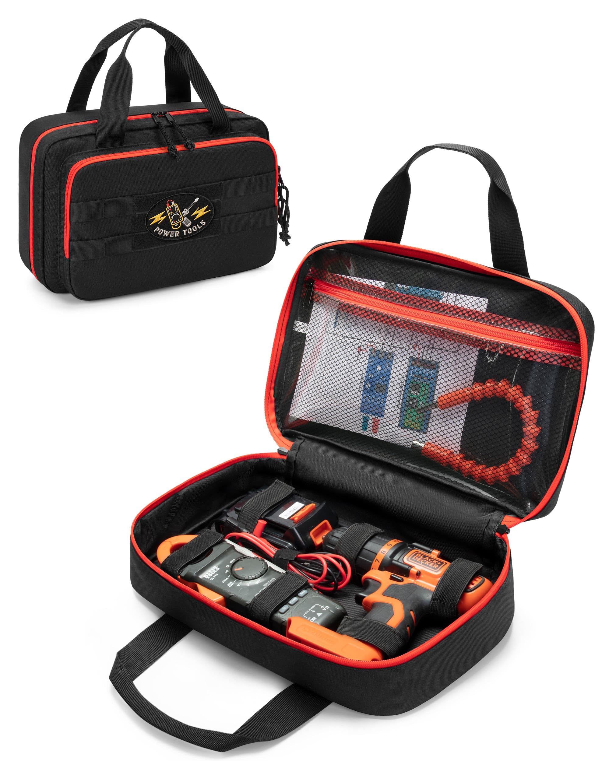 Tool Bag Compatible with Milwaukee M12, Multimeter Carrying Case | Ideal for Repairmen an…