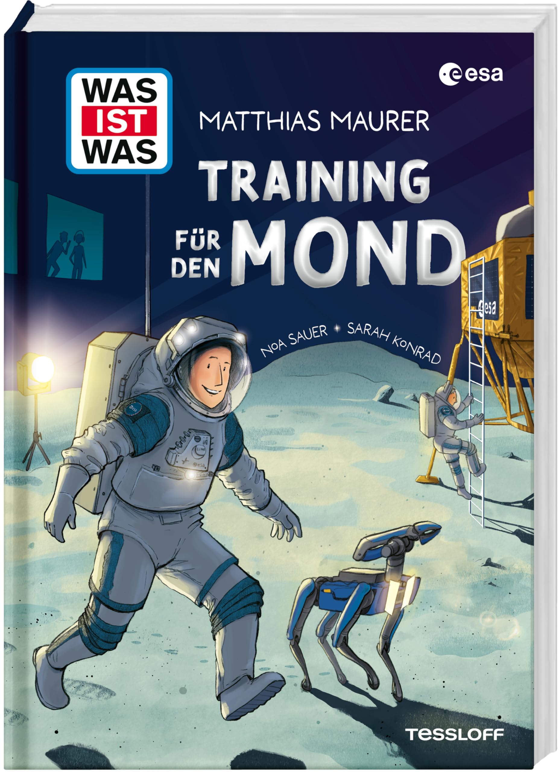 WAS IST WAS Training für den Mond