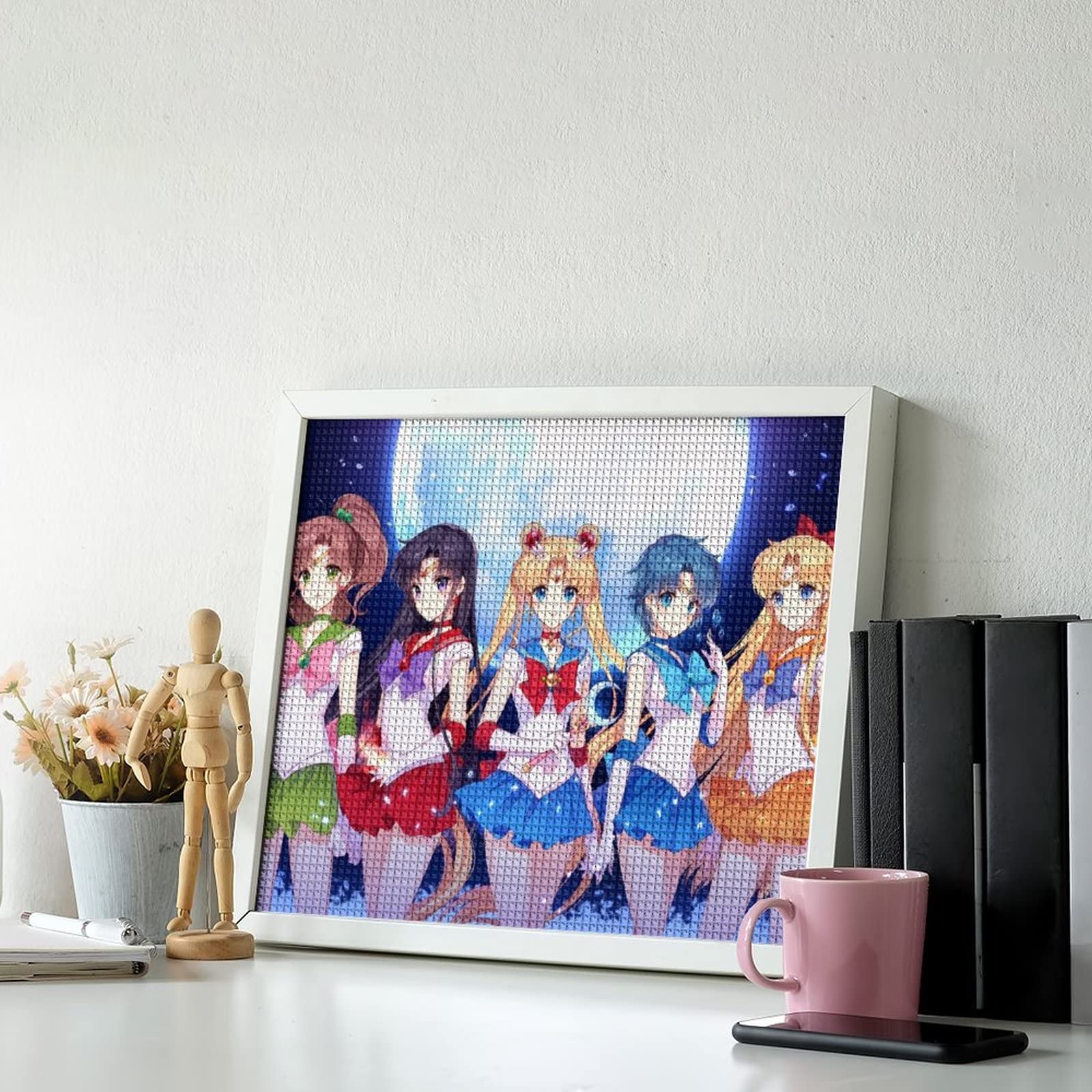 Amazon.co.jp: 美少女戦士セーラームーン5Dダイヤモンド塗装