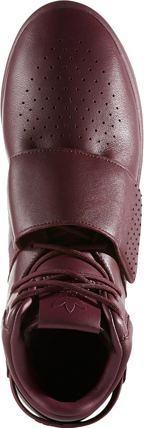 Adidas Mens Tubular Invader Strap Sneaker - Maroon
