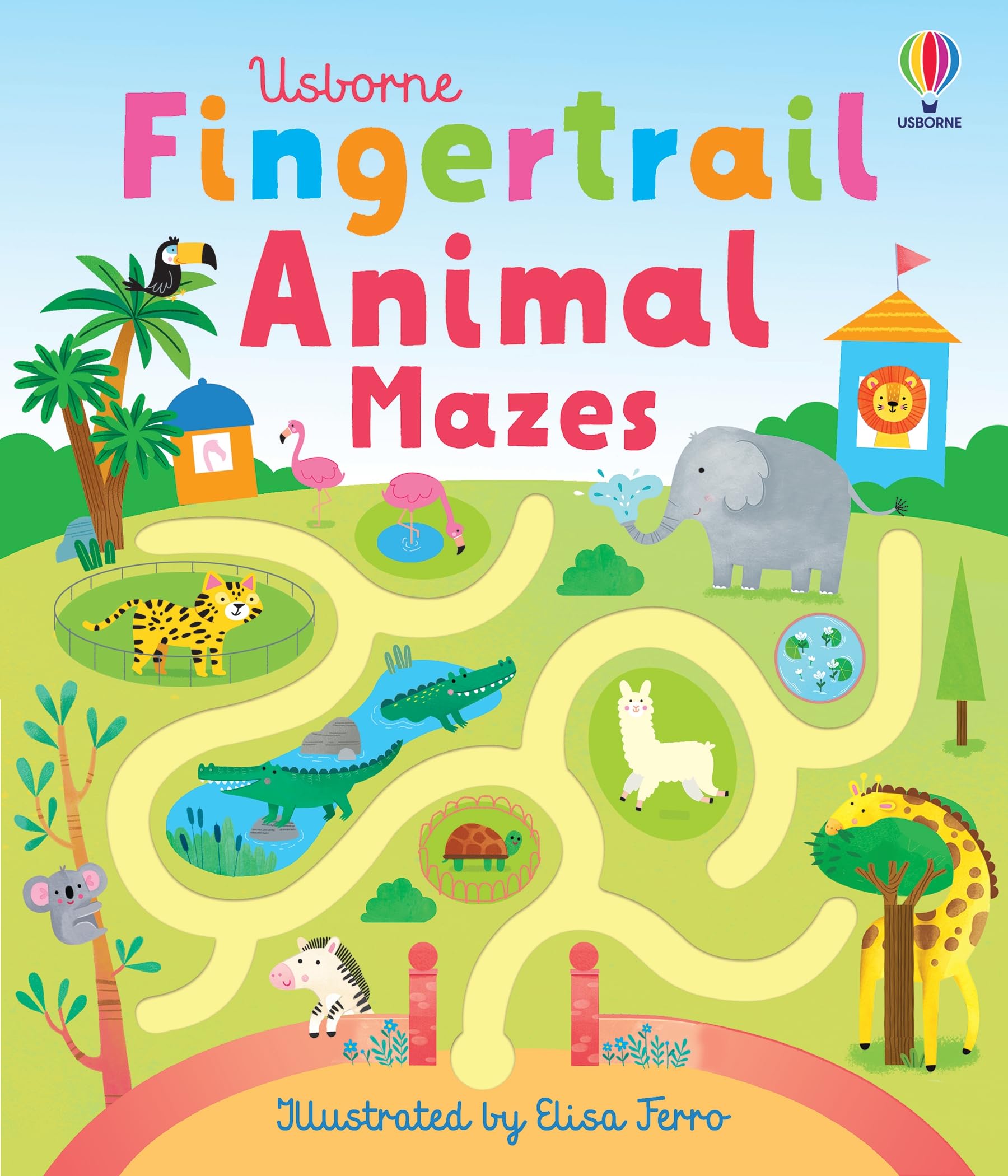 Fingertrail Animal Mazes (Fingertrails)
