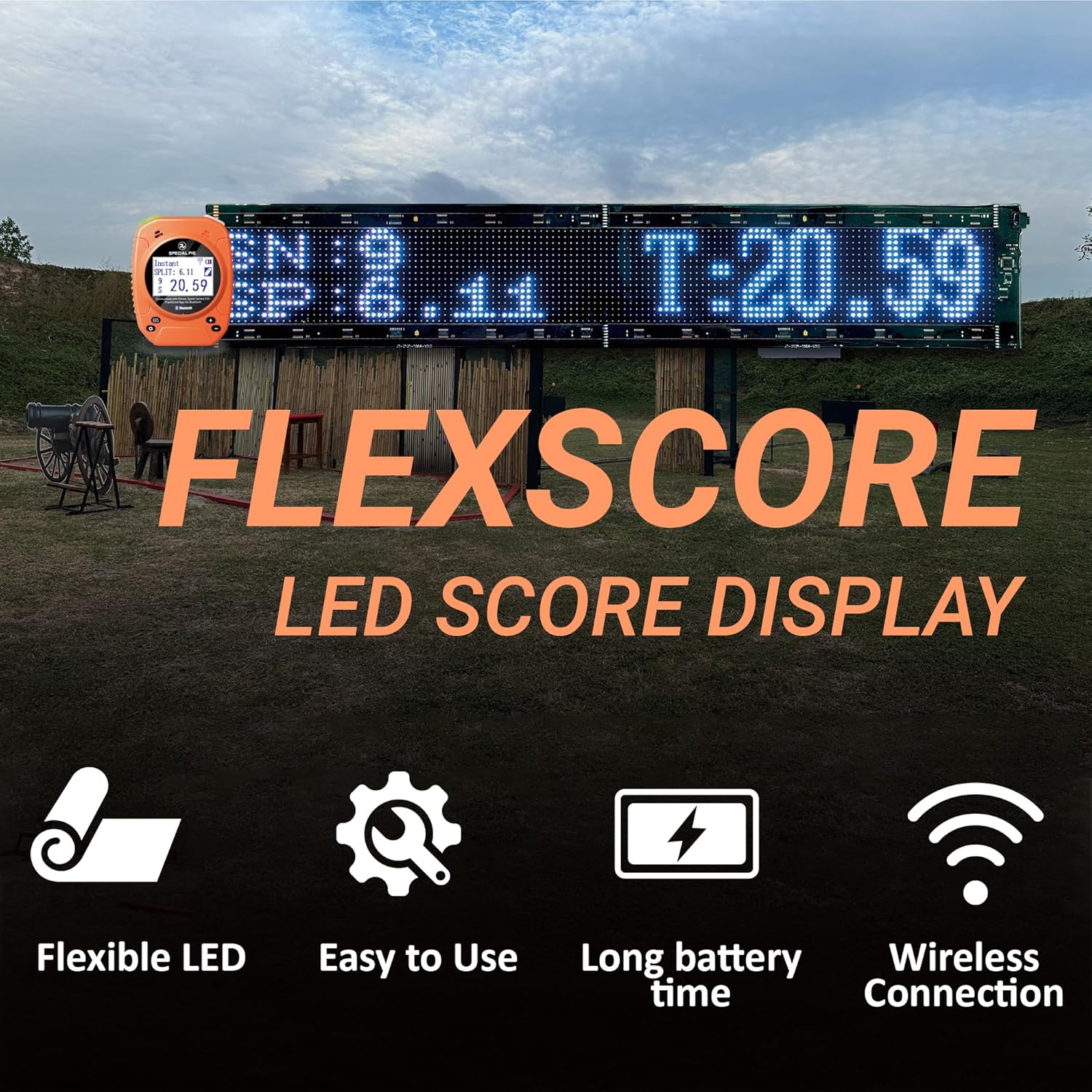 Wireless LED Display Sync feature