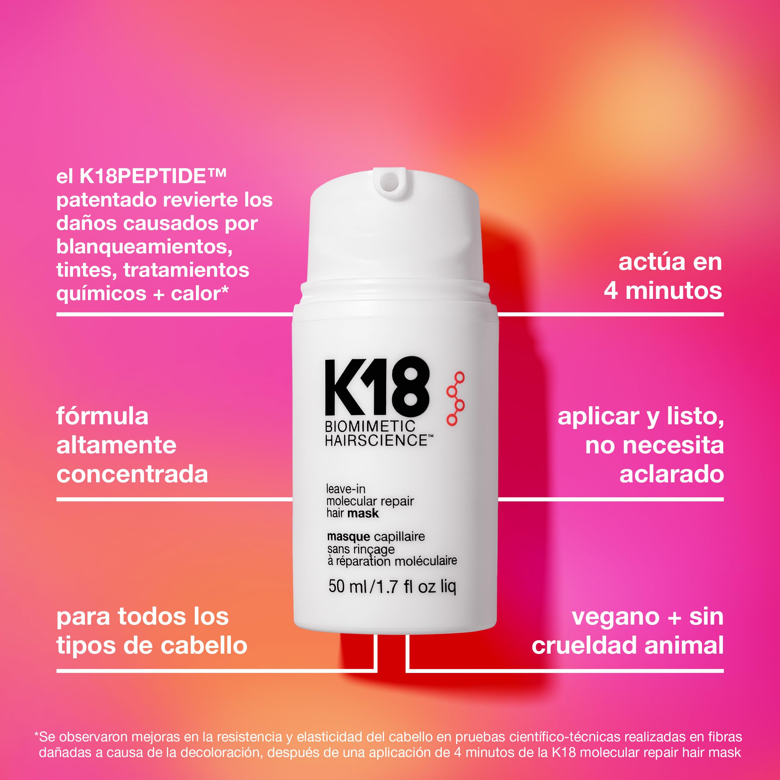 K18 Leave-In Molecular Repair Hair Mask