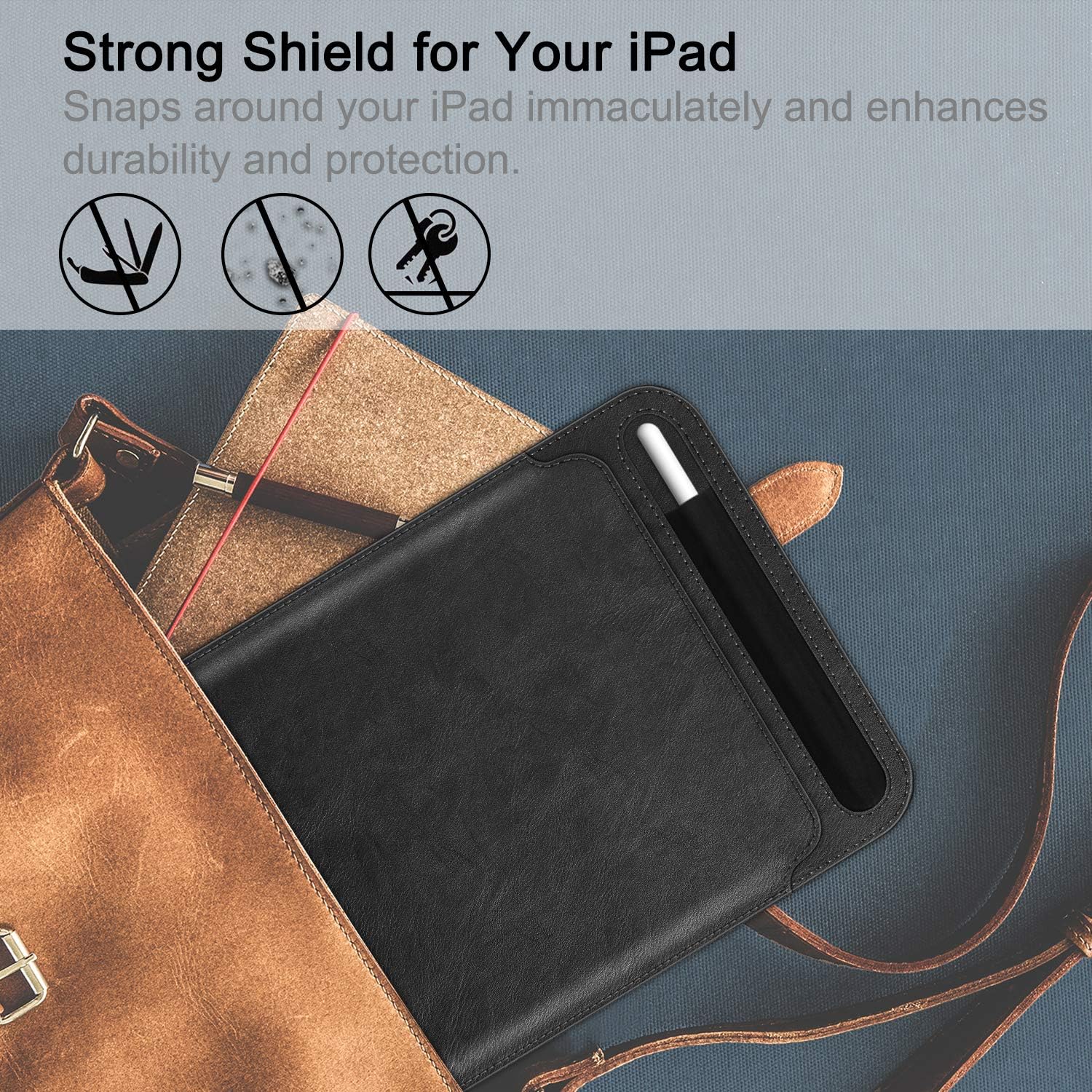 For iPad Air 5th 2022/iPad Pro 11 2021 Sleeve Case Cover Bag w