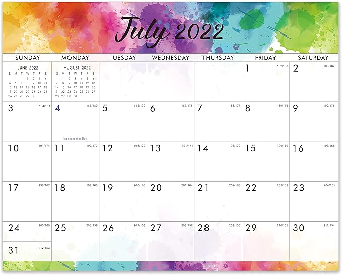 Calendar Magnets 2023 2022-2023 Magnetic Monthly Calendar Pad - July 2022 - December 2023 Monthly  Calendar , 8" × 10", Tear-Off Pad, Blocks With Julian Dates, Perfect For  Easy Planning : Office Products - Amazon.com