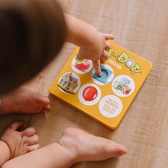 Melissa & Doug Poke-a-Dot First Words, Interactive Popping Board Book