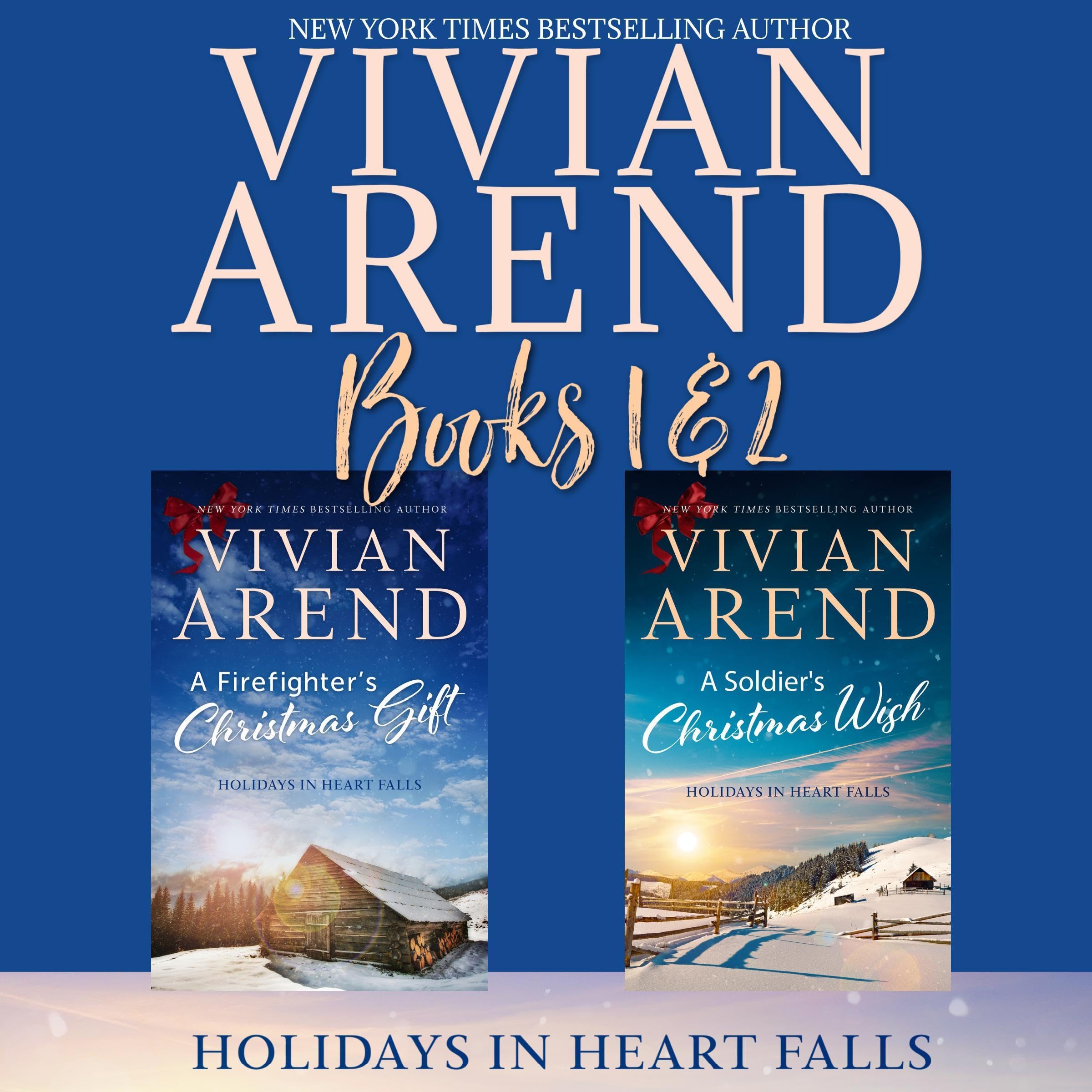 Cover art for Holidays in Heart Falls, Books 1-2