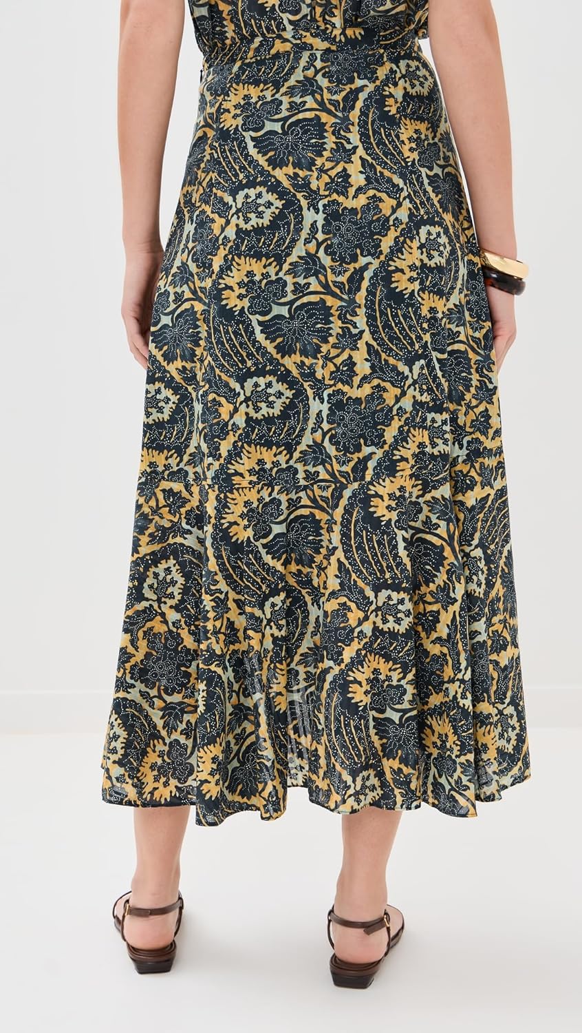 Ulla Johnson Women's Sabina Faux Wrap Skirt - Image 3
