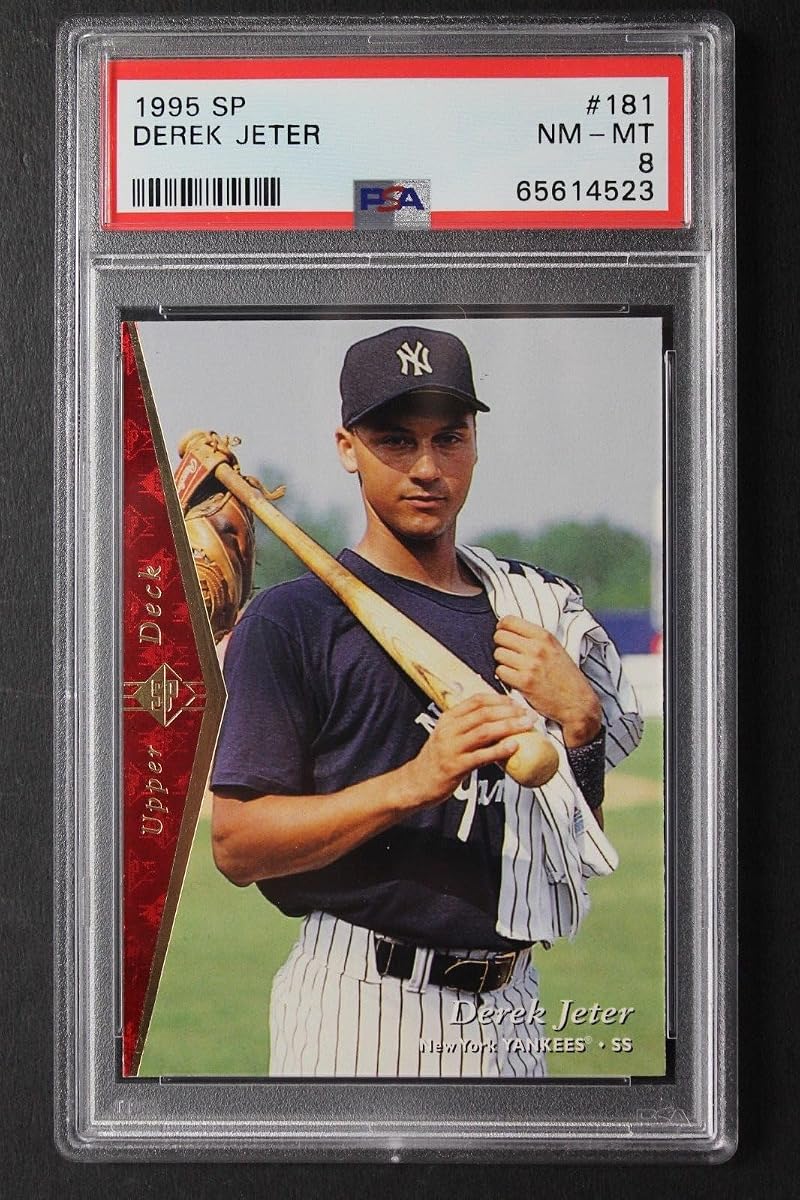 Derek Jeter NY YANKEES 1995 SP Upper Deck #181 Graded Card PSA 8