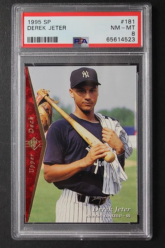 Derek Jeter NY YANKEES 1995 SP Upper Deck #181 Graded Card PSA 8