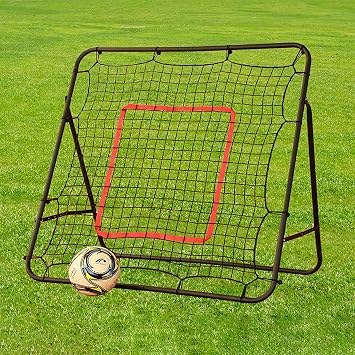 Soccer Rebounder Net Portable Adjustable Soccer Door Baseball Basketball Kick Goal Target Training Equipment Backyard Practice