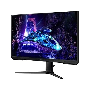 Samsung 32-Inch Odyssey G3 (G30D) Series FHD Gaming Monitor, 1ms, 180Hz, AMD FreeSync, Adjustable Stand, Black Equalizer, Virtual Aim Point, Eye Saver Mode, Flicker-Free, LS32DG302ENXZA