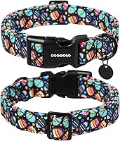 Vista 58 de DOGWONG Collar de perro de San Valentín, collar de perro con estampado de corazones para perros grandes, lindos collares de primavera, hembra