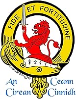 Vista 2 de Farquharson Scottish Clan Crest Badge Sporran