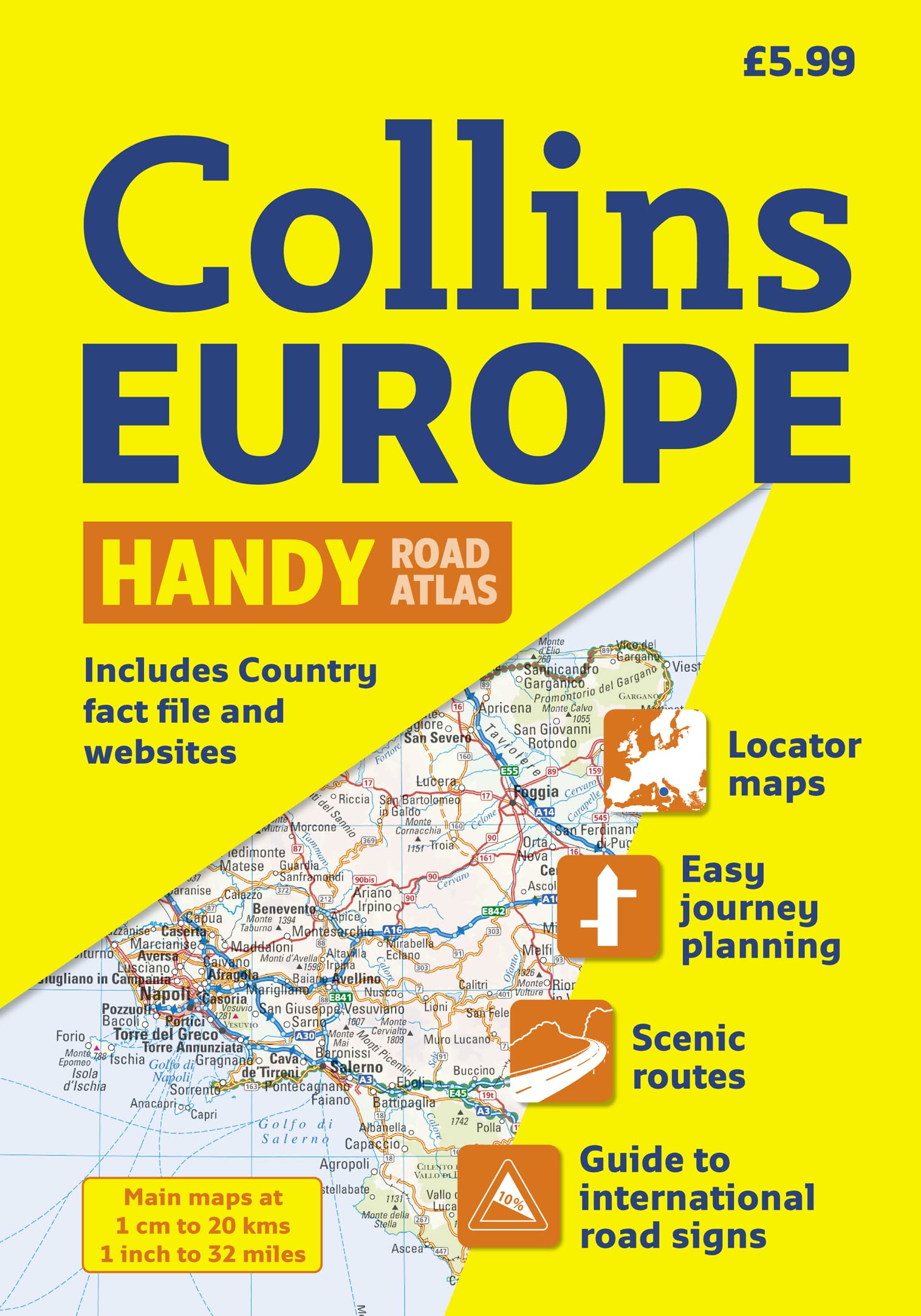 Collins Handy Road Atlas Europe [Idioma Inglés]