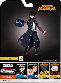 Amazon.com: Total Anime Dabi - 6.5-Inch Figure with Swappable