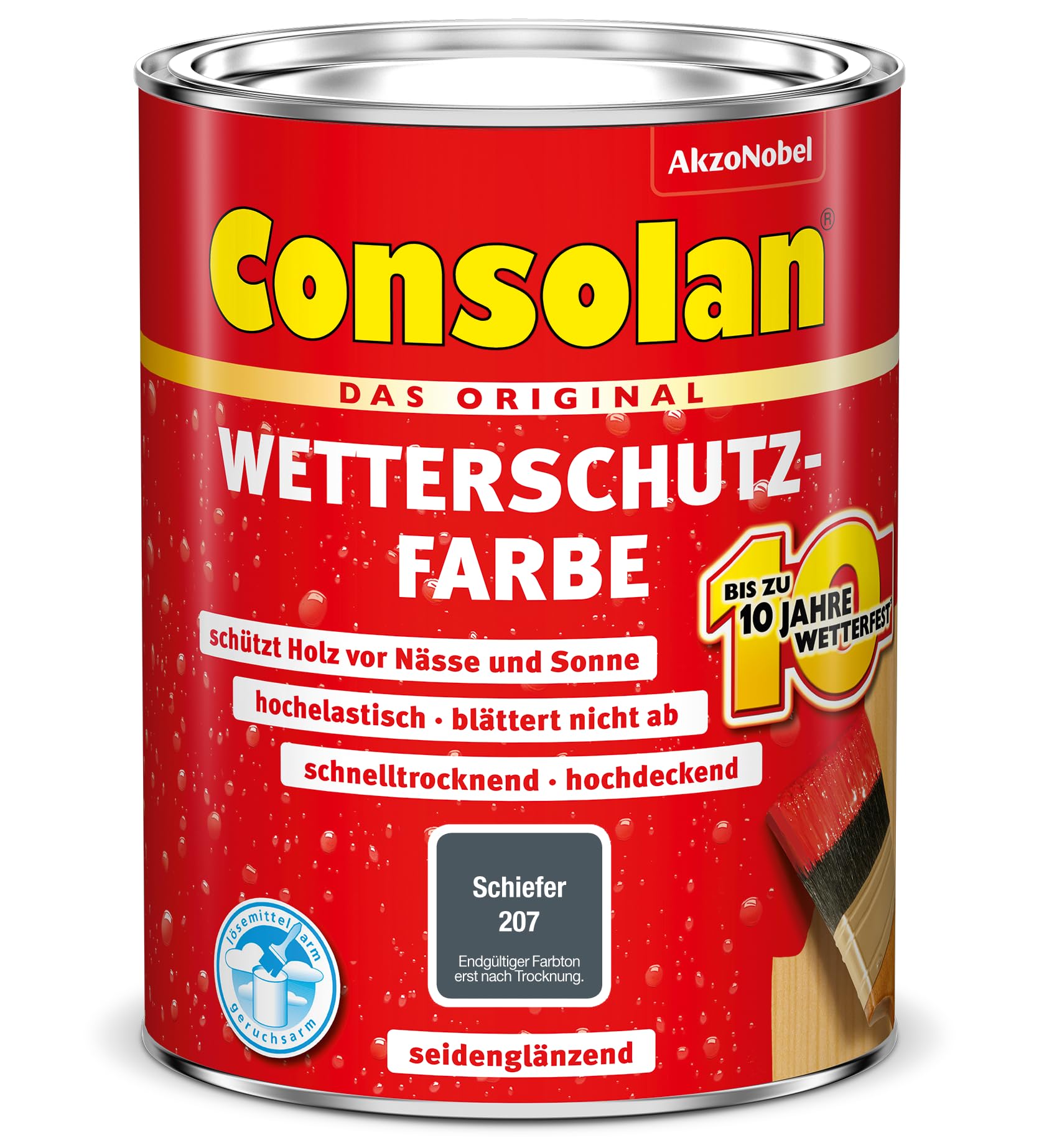 0,75 L cons Protection anti-intempéries pour couleur en ardoise 207