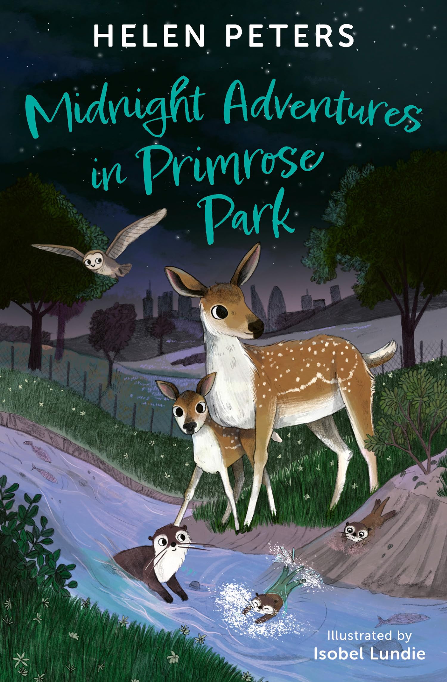 Midnight Adventures in Primrose Park: 2 wildlife tales in 1! (Dyslexia-friendly)
