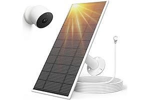 Solar Panel for Google Nest Cam - Power Your Surveillance Effortlessly