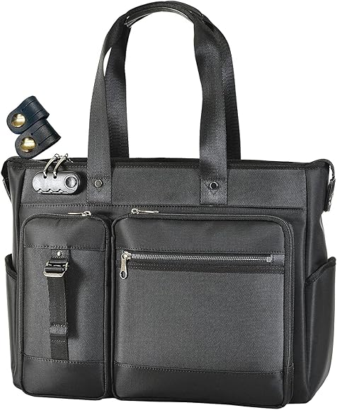 Amazon.co.jp: ビジネスバッグ トート型 ノートPC対応 メンズ A3書類