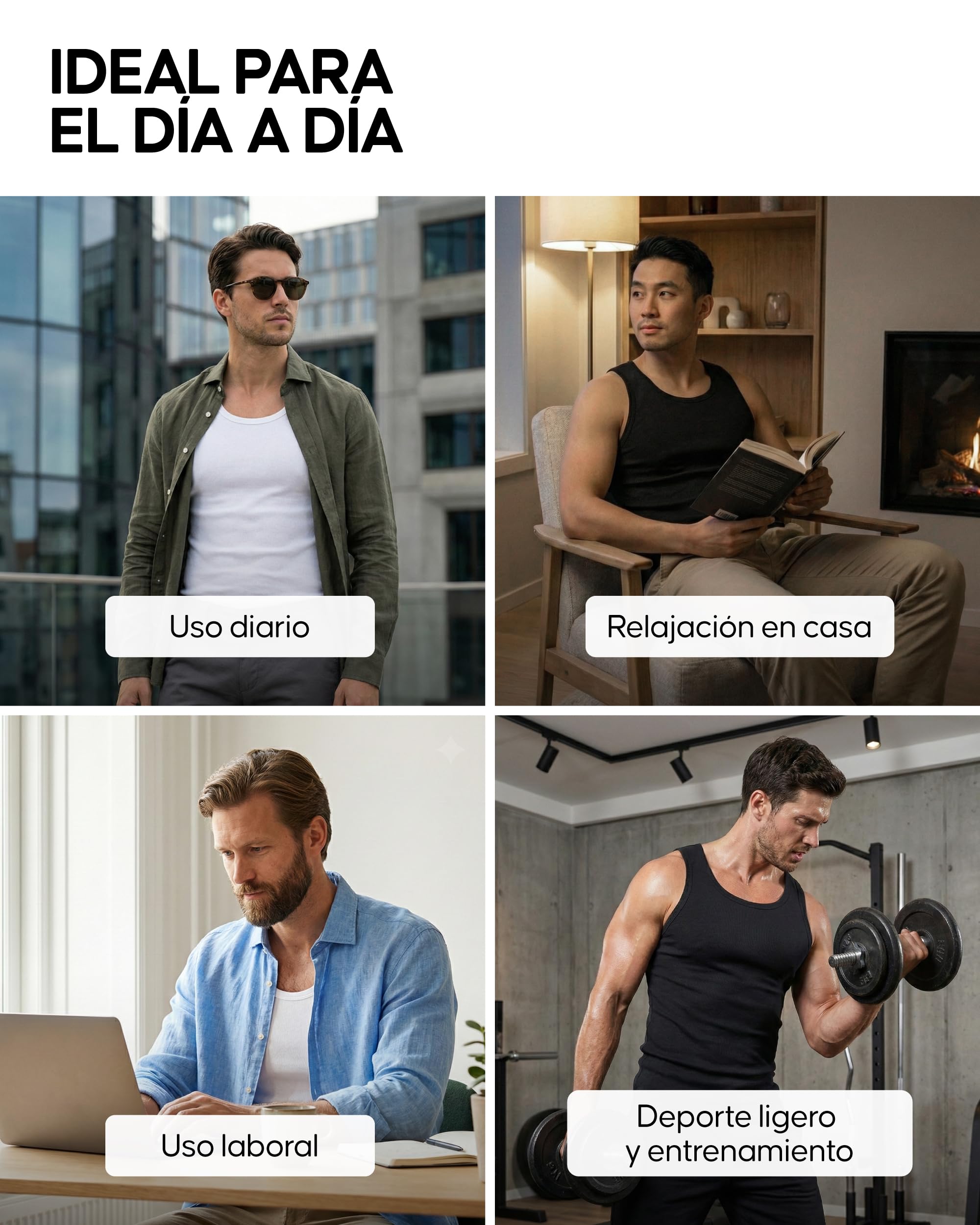 DANISH ENDURANCE Calzoncillos Bóxer de Bambú para Hombre, Extra Largos, Suaves y Elásticos, 3 y 6 Pack