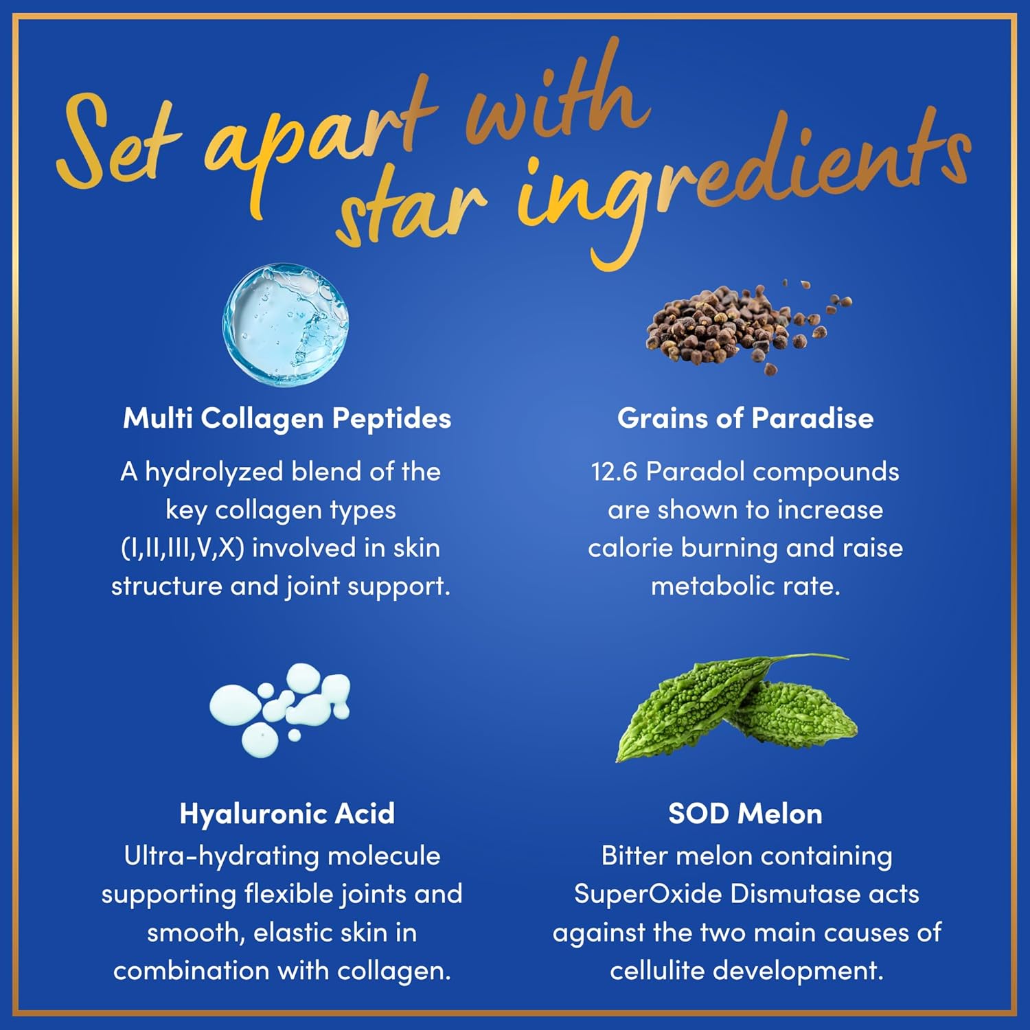 Thermogenic Multi Collagen Burn Capsules - Hydrolyzed Multi Collagen Complex Types I, II, III, V, X, Marine Collagen, Hyaluronic Acid - Beauty and Anti-Aging Supplement for Women and Men - 180 Pills