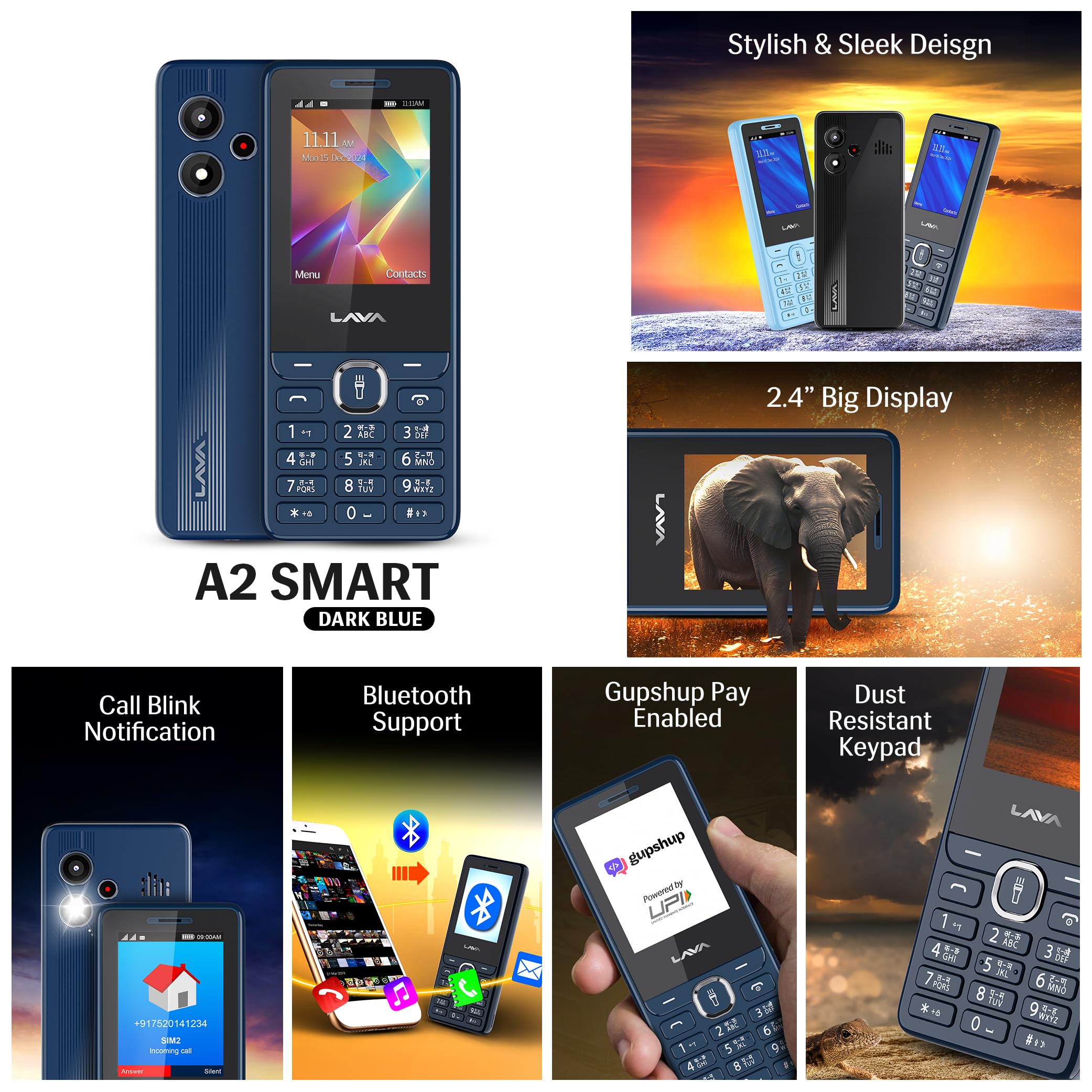 Lava A2 Smart