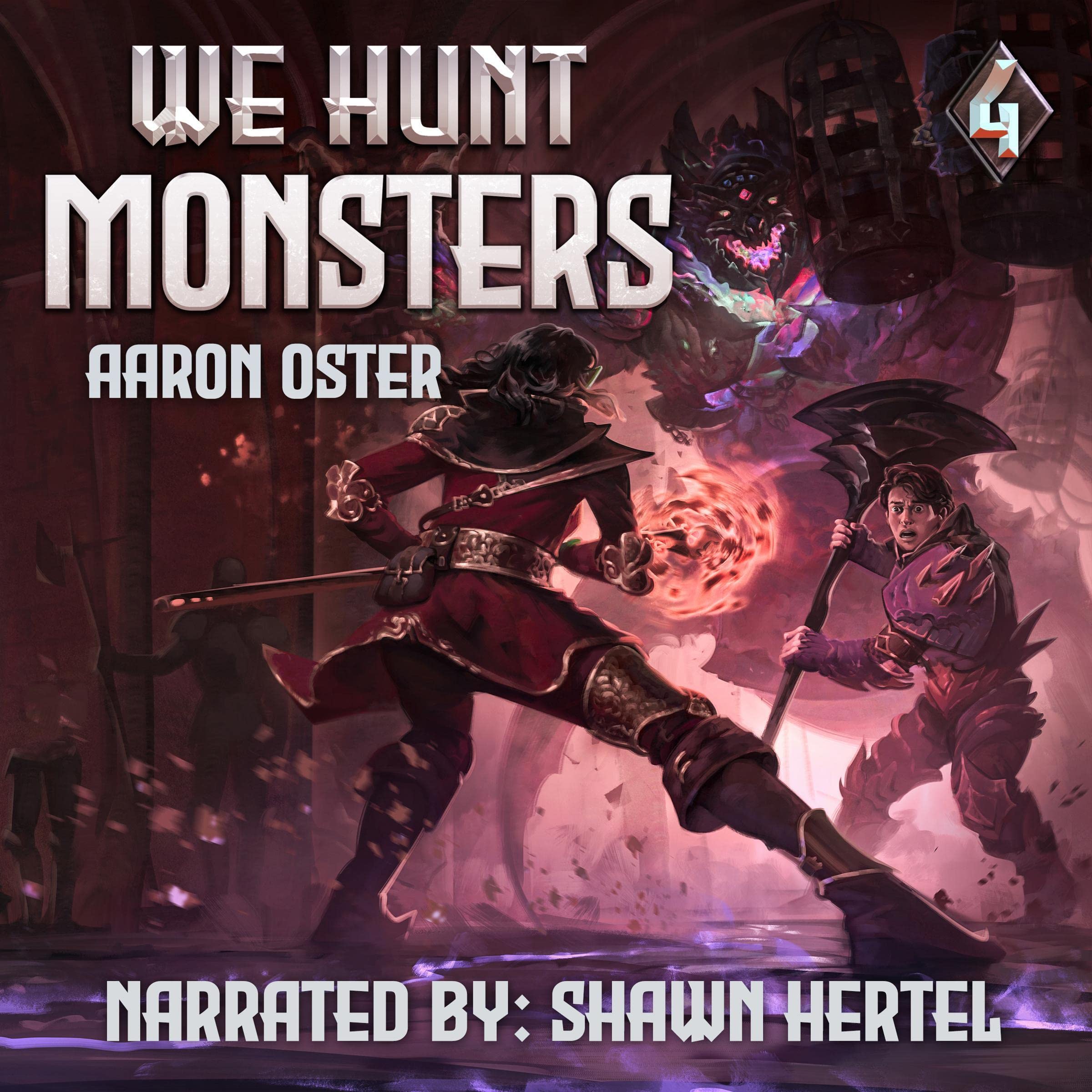 Cover art for We Hunt Monsters 4