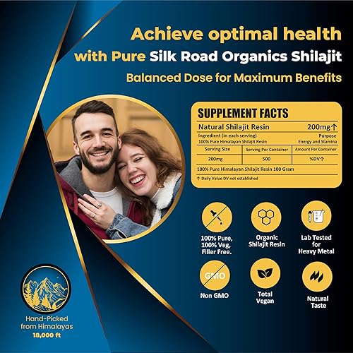Miniatura 3 de Resina Shilajit pura del Himalaya 1.76 oz Shilajit natural con más de 85 minerales traza ácido fúlvico y húmico para apoyo inmunológico, enfoque y