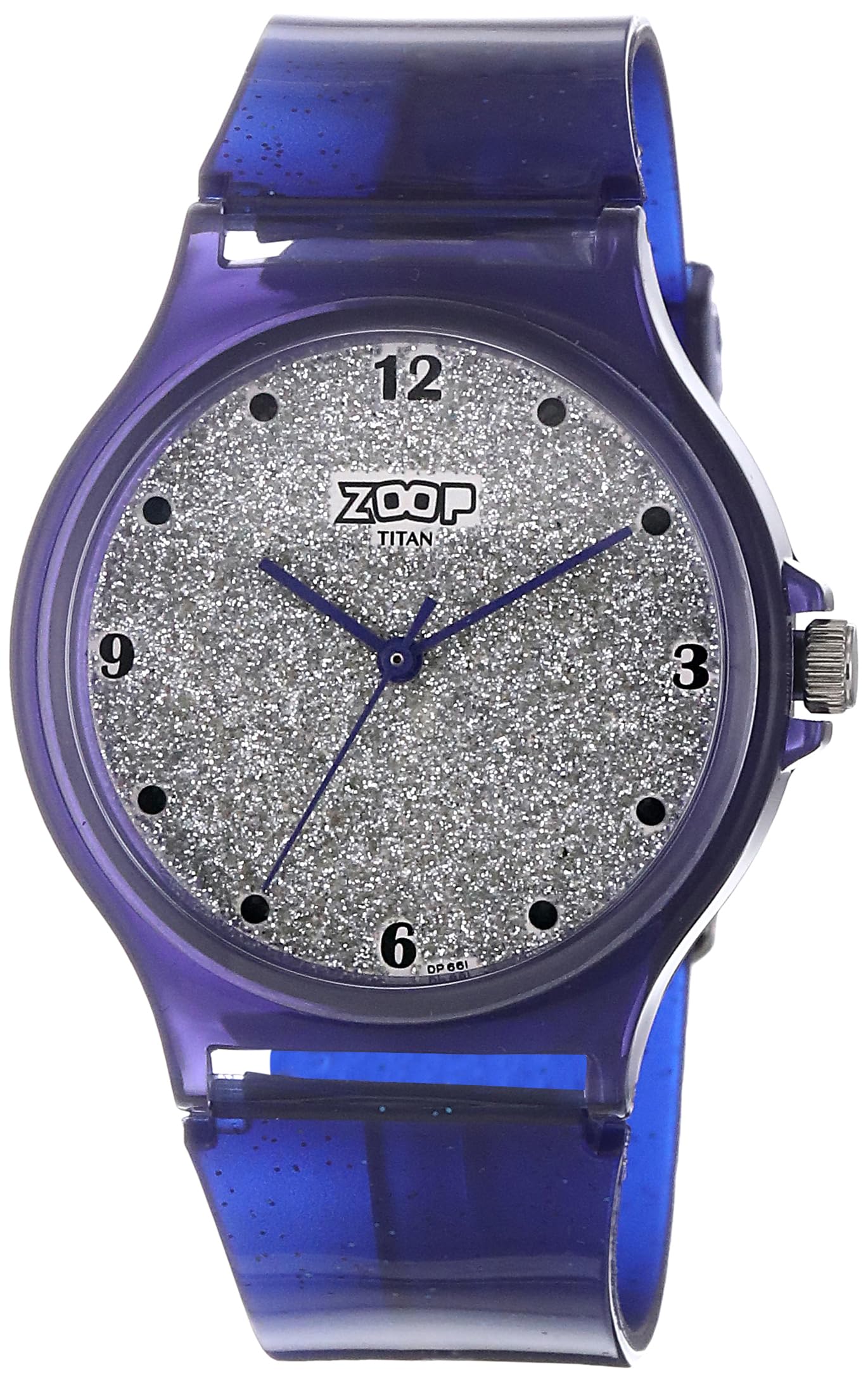 Zoop by Titan Glitter Quartz Analog Grey Dial Polyurethane Strap Watch for Kids-26030PP04W (B0CW9X4FSQ) Amazon Price History, Amazon Price Tracker