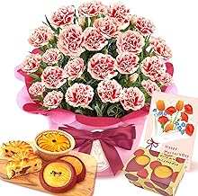 Oimoya Mother's Day Present, 2026 Reservation, Carnation, Potted Plant, Flowers, Sweets, Gift, Candy, Strawberry, Whip, Apple Sweet Potato & Sabre, MD