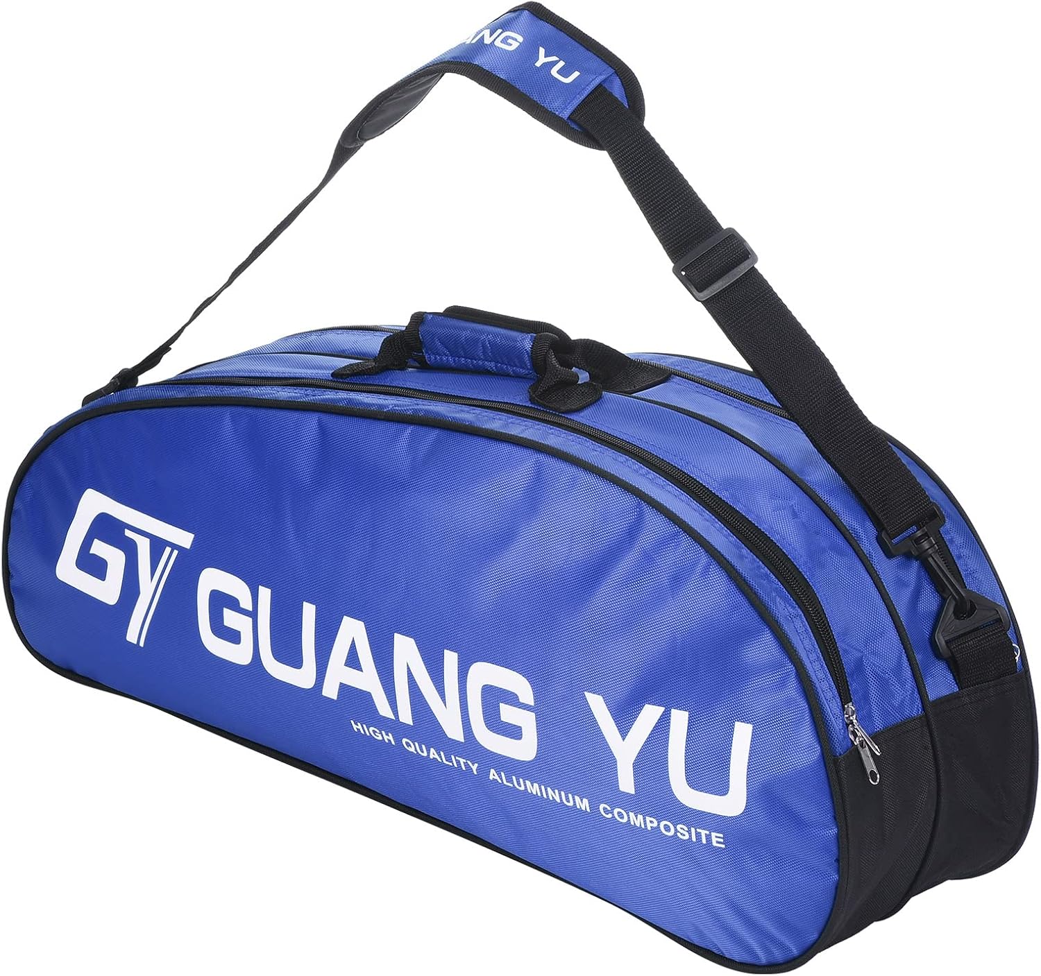 PATIKIL 6 Racquet Tennis Bag, Badminton Racket Backpack Waterproof Duffel Carrying Bag Large Capacity with Adjustable Strap, Red