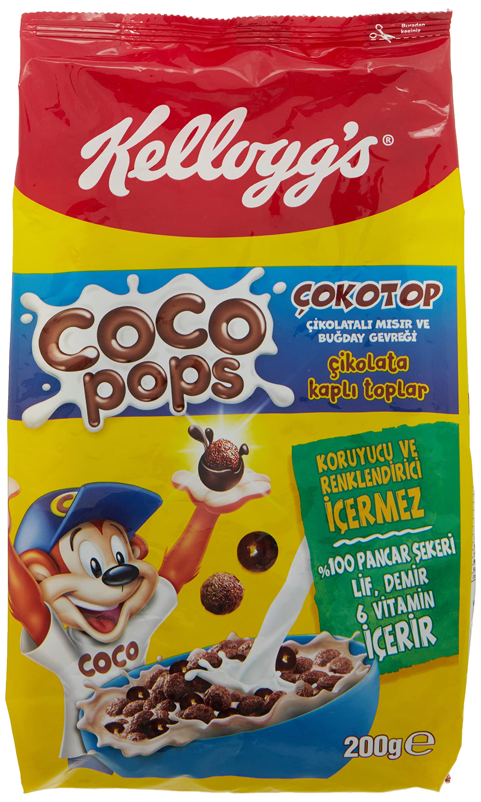 Kellogg's Coco Pops Çokotop 200 Gr
