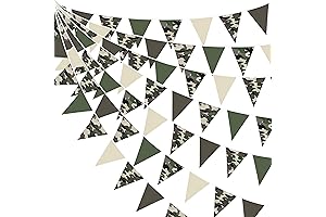 32Ft Camouflage Party Decorations: Transform Your Party into a Military Extravaganza
