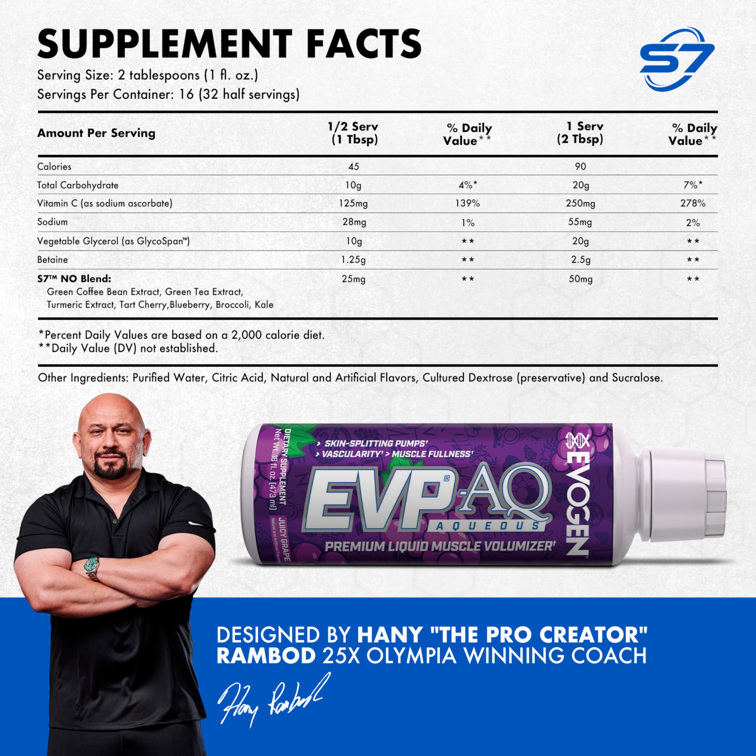 Evogen EVP AQ Liquid Glycerol Nitric Oxide | Juicy Grape | 16 Fl Oz — Amazon image 5