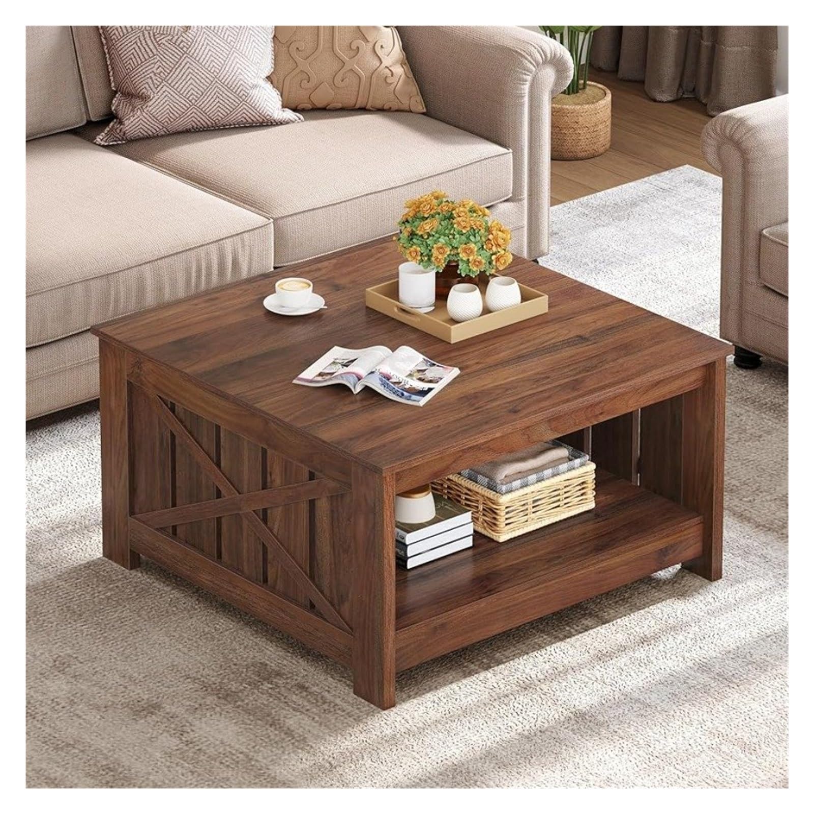 a.depeche / アデペシュ solo slat coffee table a.depeche