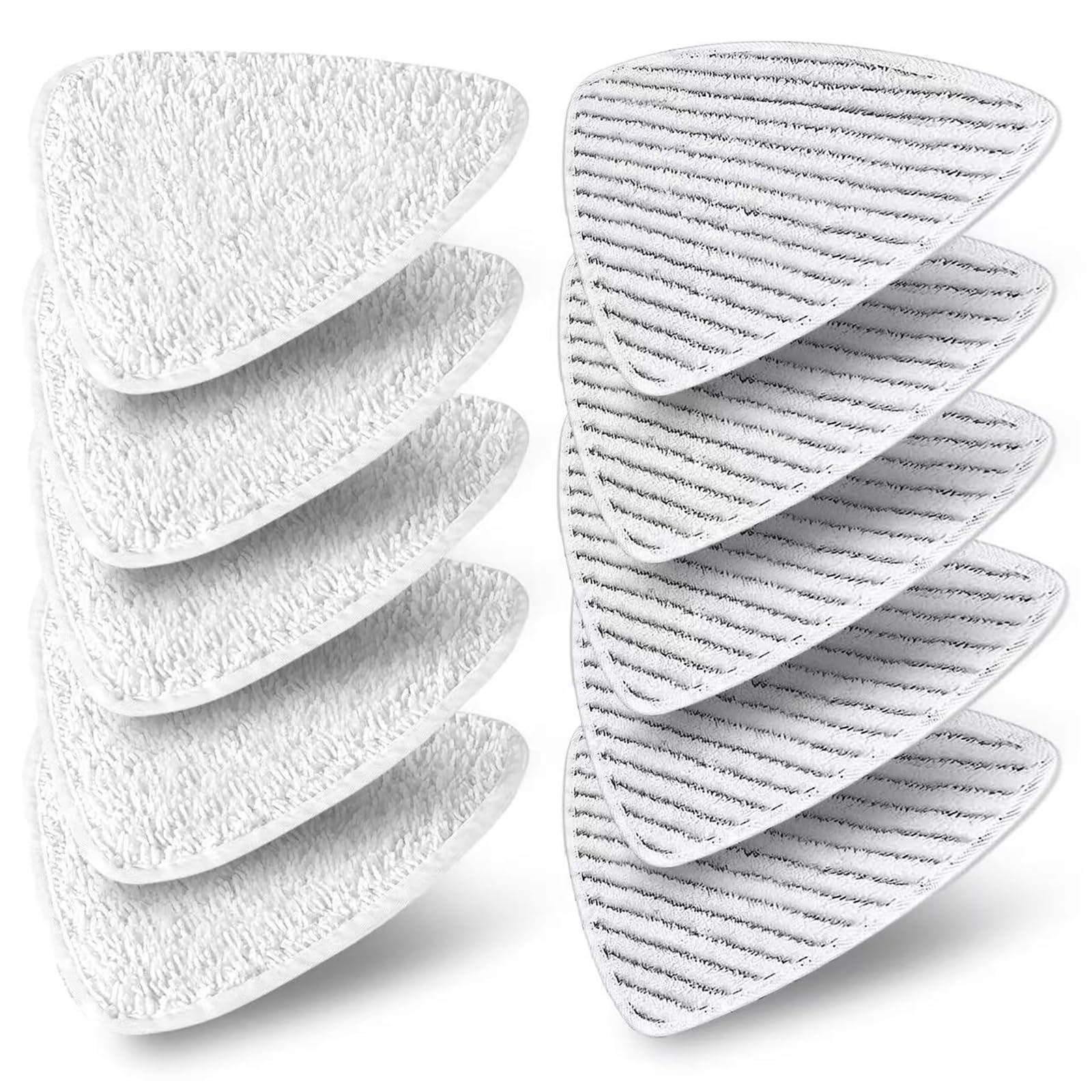 YANGYUQI 10 Stück für Vileda Steam Plus Dampfreiniger Ersatzbezüge, für Vileda Dampfreiniger Ersatzbezug aus Mikrofaser, für Vileda Dampfreiniger Ersatzbezüge, Maschinenwaschbar (Ersatzpads alt)