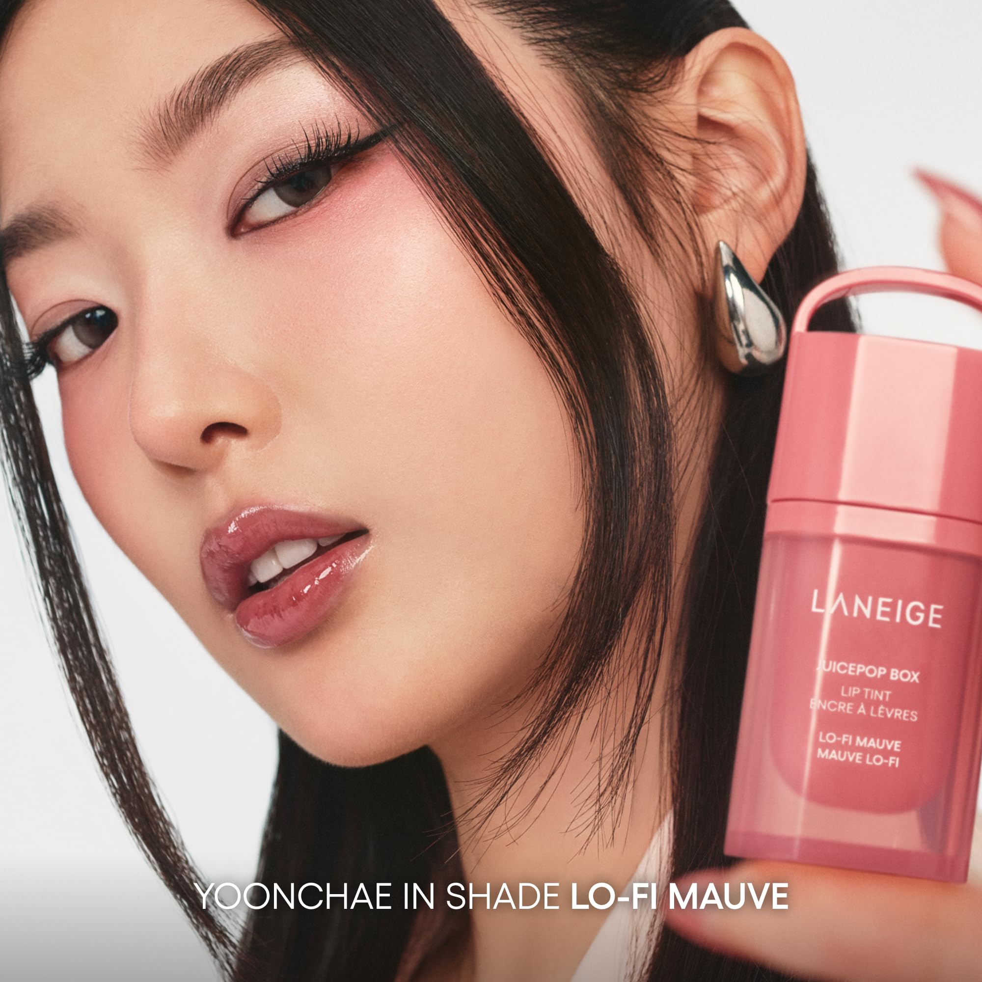 LANEIGE JuicePop Box Lip Tint: 12‑HR Hydrating Lightweight Stain with Buildable Juicy Color & Nourishing Shine, a K‑Beauty Lip Essential for Long‑Lasting Comfort - 4