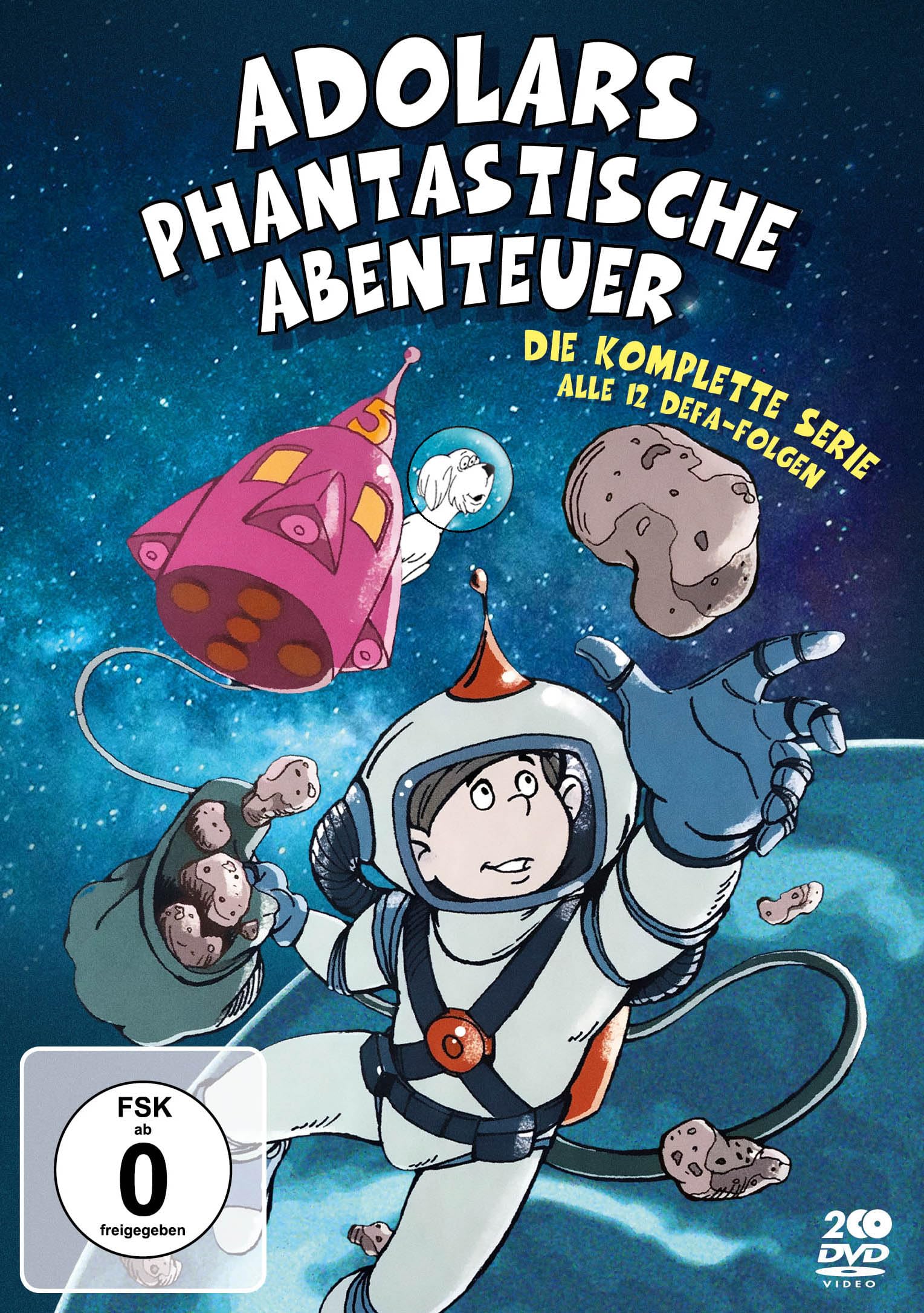 Las fantásticas aventuras de Adolar serie completa en DVD y estuche original de televisión