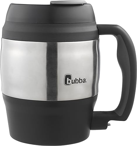 Taza Bubba Brands de 52 oz, negra, Negro