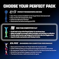 Vista 7 de Popdarts Pro Pack Game Set (Purple and Yellow) - Indoor, Outdoor Suction Cup Throwing Game - Competition with a POP