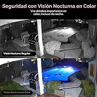 Vista 4 de WYZE Cam v4 (último modelo), cámara de seguridad AI de 2.5 K, cámaras para interiores y exteriores para seguridad del hogar, monitor de bebé