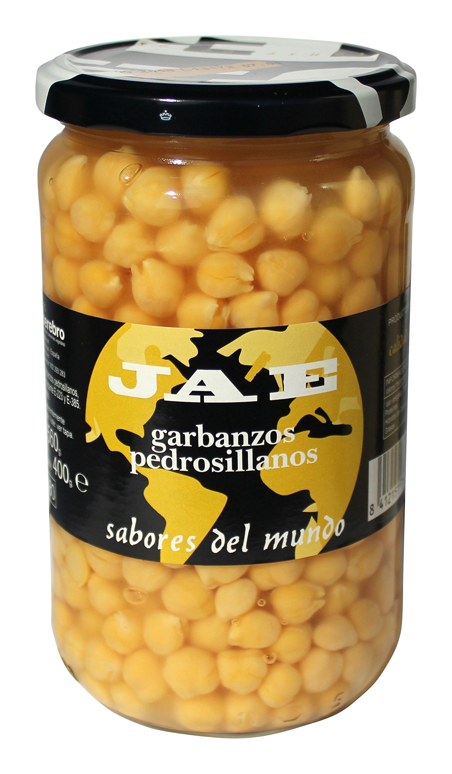 Garbanzo Pedrosillano Legumbre Cocida - Paquete de 12 x 400 gr