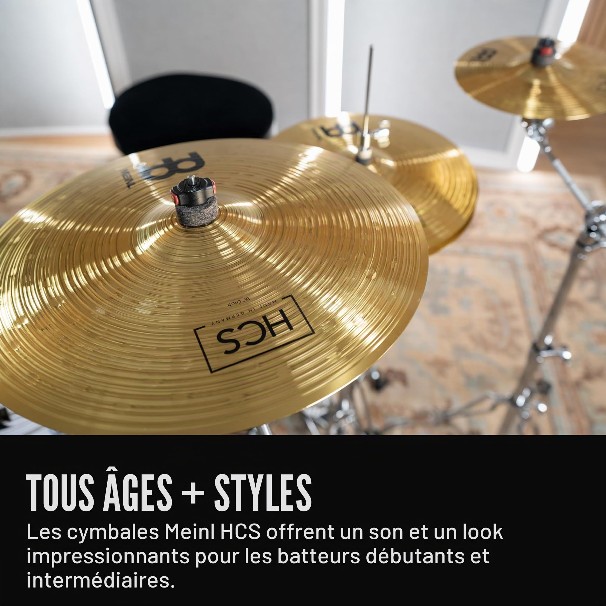 Meinl HCS14162010 Pack de cymbale