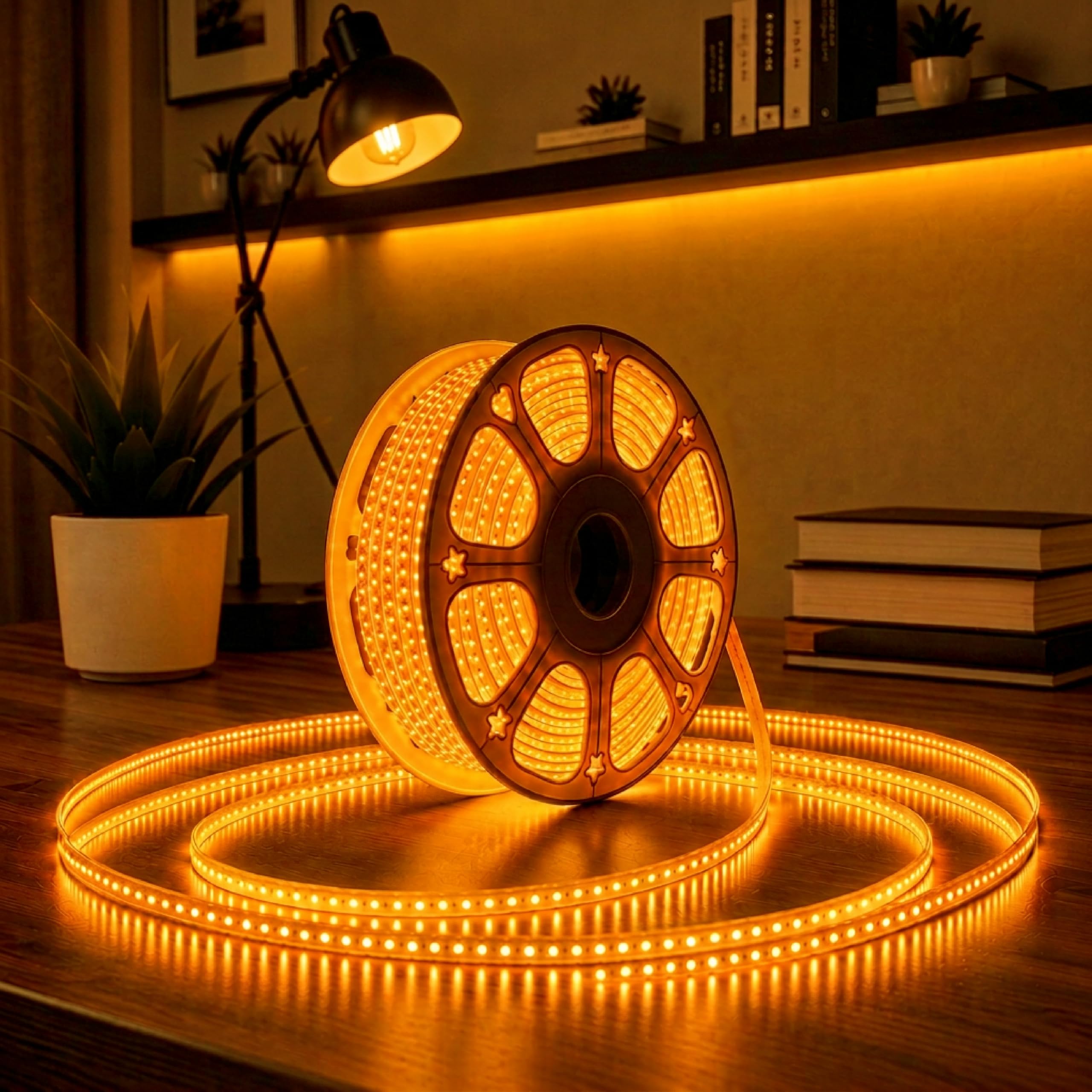 Forus LED Rope Light - Warm White, Waterproof Decor -11