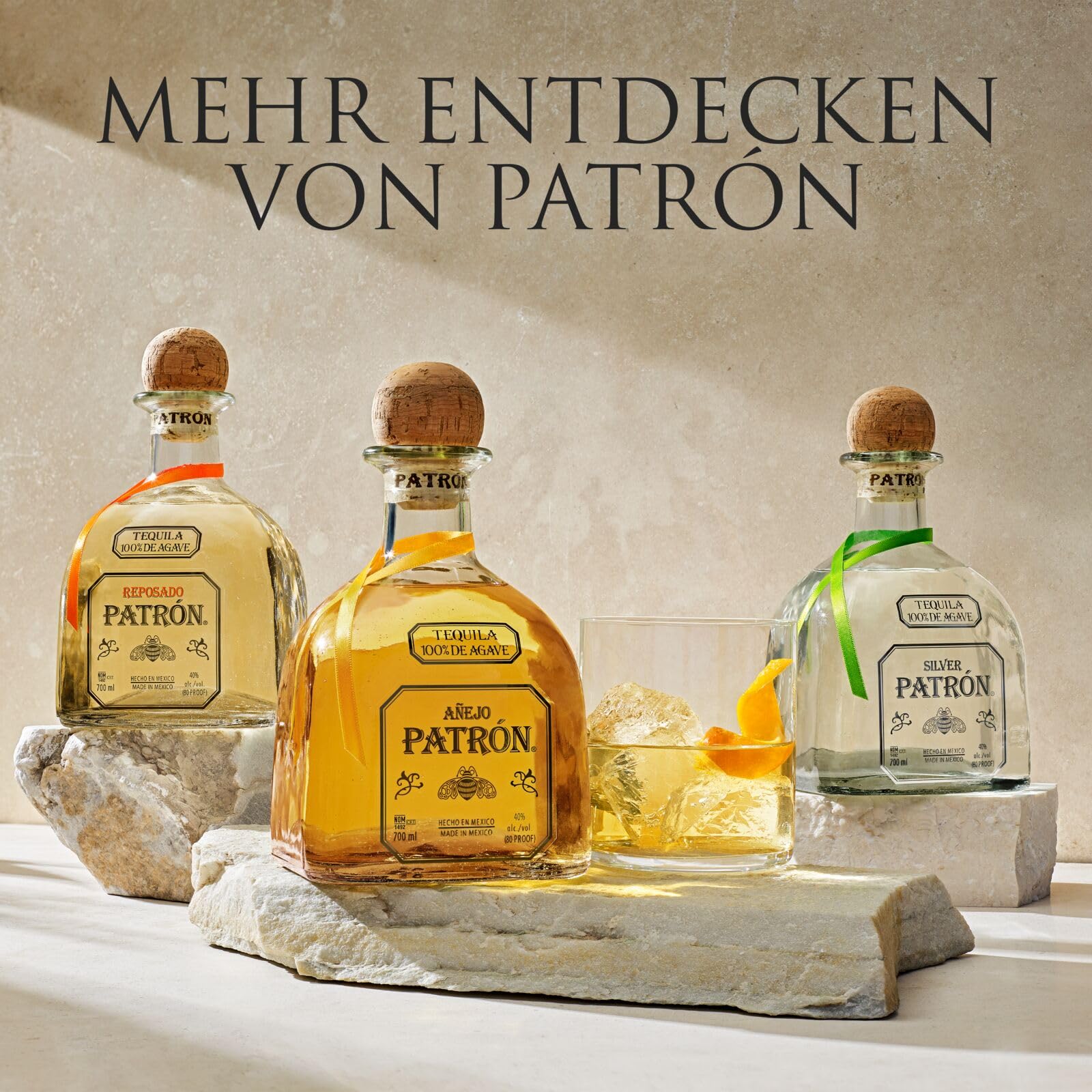 PATRÓN Añejo Premium Tequila 40% 70 cl 700 ml