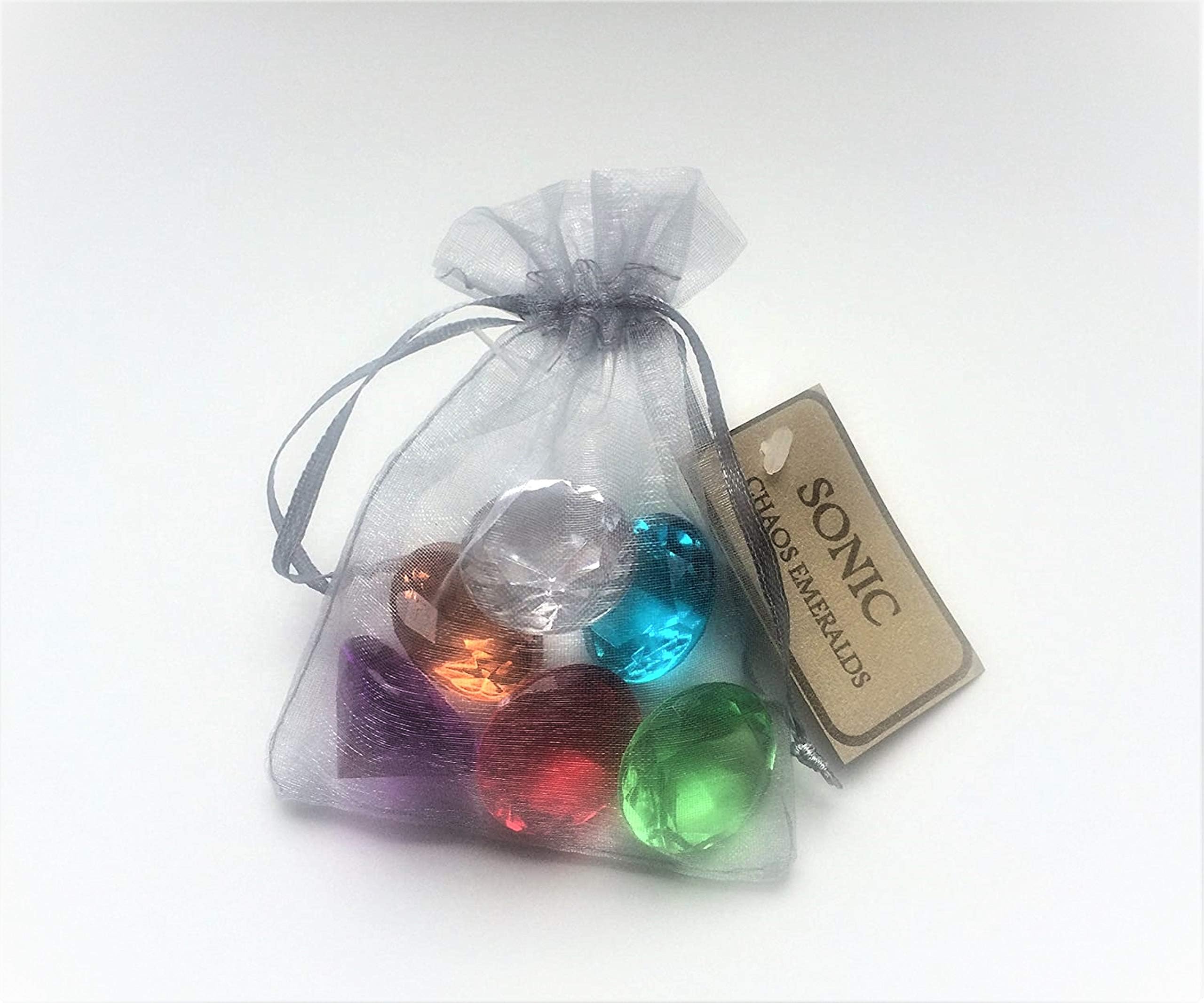 Sonic - Chaos Emeralds - Set of 7 - by Ace Trendz
